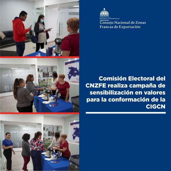 Comisión Electoral del CNZFE realiza campaña de socialización en valores